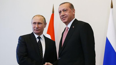 Cumhurbaşkanı Erdoğan ile Putin görüştü